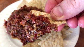 How to make Olive Tapenade Side Dip | Easy Delicious Recipe