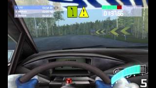 Colin McRae Rally 2 Gameplay [Finland - Stage 4 of 8]