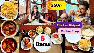 North Kolkata তে Cheapest Biriyani Combo & Chinese Combo @250/-🫣😱 || Mutton Chap🤤|| Drums Of Heaven🤤