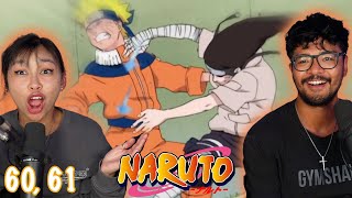 NARUTO VS NEJI! | Girlfriend Reacts To Naruto Episode 60 + 61 REACTION!