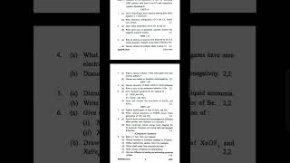 Chemistry paper-1 2022 1st semester