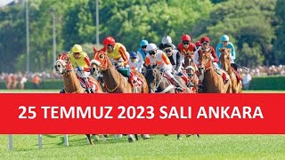 25 TEMMUZ 2023 SALI ANKARA AT YARIŞI TAHMİNLERİ VE YORUMLARI