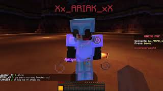 jugando skypvp en minecraft java edition