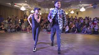 Salsa workshop by Angel & Stephany (USA) - Mambo madness On2 @ Vietnam Int'l Latin Festival 2023