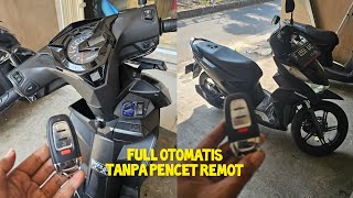 keyless pcx full otomatis tapi harganya lebih murah, ada alarmnya juga.cocok buat new beat 2024 2025