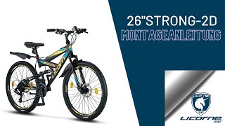 Licorne Bike 26 Strong 2D Montageanleitung