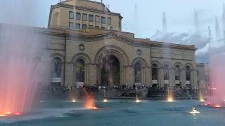 Dancing And Singing Fountains In Yerevan, Armenia || StayAway