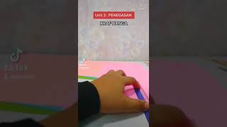 Unit 3 : PENEGASAN KRAF BUNGA I PEND SENI VISUAL TAHUN 5 PPKI