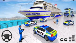 Police cargo transports truck driving - Police car game 2022 - PCTD.1