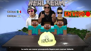 MINECRAFT CON EL REAL TEAM 🔴