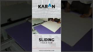 Wood Cutting Table Karan Industries #woodmachinery #wood #cnc