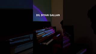 Dil Diyan Gallan #piano cover | #salmankhan #katrinakaif #tigerzindahai #atifaslam