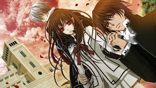 Vampire Knight Opening 1 - Full Lyrics Sub Esp ( Futatsu no Kodou to Akai by ON and OFF )