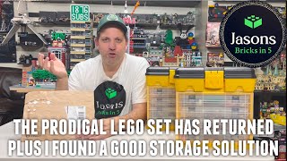 My lost Lego.com order arrived plus a great  storage technique I like to use.