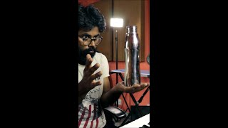 How I turned a Steel bottle into a fully playable Key Instrument | Botol Bhorti Magic #shorts