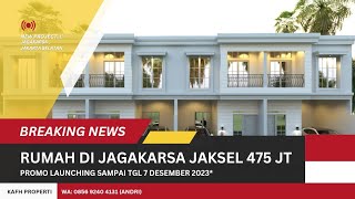 Rumah dijual di Jagakarsa 400 juta an - rumah dijual di Jagakarsa 500 juta an