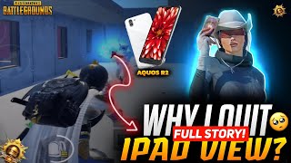 WHY I QUIT IPAD VIEW ?|FULL STORY!|Newsop93|IPAD VIEW|PUBGM|#howtogetipadviewinmobile