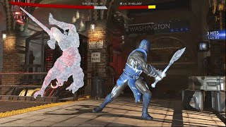 INJUSTİCE 2 | SUB-ZERO VS HELLBOY  (LVL 30 VS LVL 30)