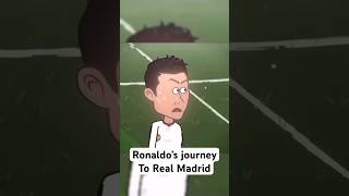 Ronaldo’s journey to Real Madrid #footballshorts #football #edit #realmadrid #cr7 #manchesterunited