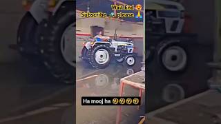 Tractor lover 😍 real video short video #shorts #short #ytshorts #world #shortvideo #tractor #comedy