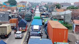 Pantura Pamanukan Macet sejak dini Hari Hingga Siang 03042024