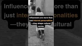 The role of influencers in shaping modern culture #caltureschannel #facts #culturaldiversity