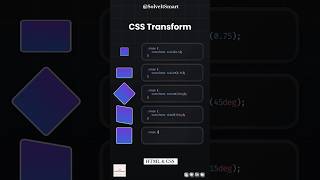 🔥 CSS Transform || Solve It Smart