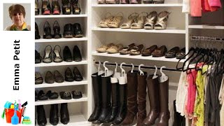 Astuces pratiques pour ranger vos chaussures dans l'armoire sans boîtes dans le couloir