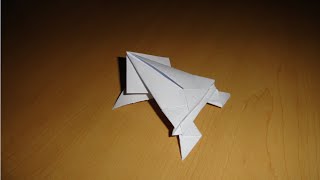 How To Make A Jumping Paper Frog