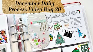 December Daily Process Video Day 20 - All the Holiday Attire!