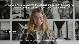 Anna Ivanova, Ambassador Media Studies: Digital Cultures 2019-2020