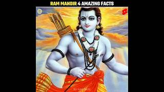 Ram Mandir 4 Amazing Facts 😱 #shorts #facts #rammandir