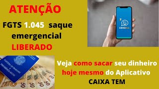 Como sacar seu saldo  FGTS do Caixa Tem usando cartão de debito virtual antes da data de saque