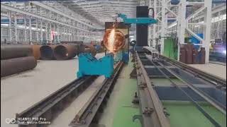 Steel structure pipe cutting machine