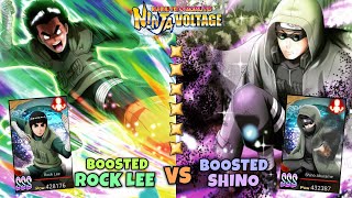 NxB NV: ROCK LEE (BOOSTED) VS SHINO (BOOSTED)