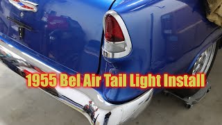 1955 Bel Air Tail Light Installation