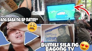 BUMILI SILA NG BAGONG TV (ANG GANDA)📺✨ AT ANG BABA NG ATING BP!😓 -ChristianPelaezVlogs ❤️