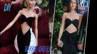 DIY: Barbie doll dress Ball night 2023 inspired #diy #barbie #tutorial