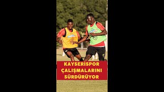 Kayserispor hazırlıklarını sürdürüyor