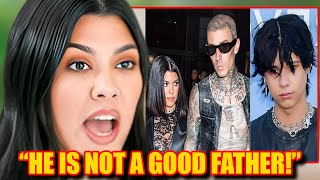 "Travis Barker’s Tight Grip on Kourtney Kardashian: Allegations Exposed!"