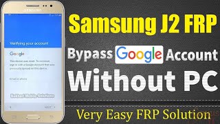 Samsung j2 Bypass FRP /Remove Google Account Lock New Method #SETTINGS_BD #FRP #bypass #Remove 100%