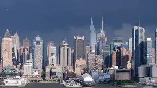 Manhattan before rain short, Rainbow 4k video