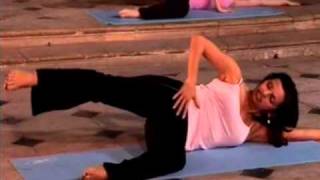 Pilates with Angie Newton from Fitness TV Sky Channel 282 fitness.tv