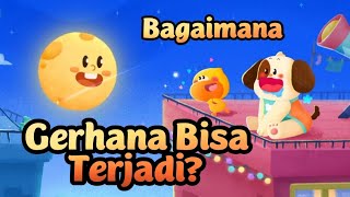 Mengapa Terjadi Gerhana Bulan? Bagaimana Gerhana Bisa Terjadi?#gerhana#bayangan#gerhanabulan