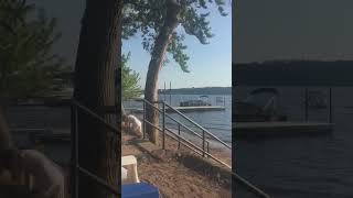 Riverfront view from Hudson, WI ASMR #shorts