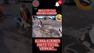 Passant macht sich lustig über Klimaaktivist I Klimakleber Fail #shorts #viral  #fails