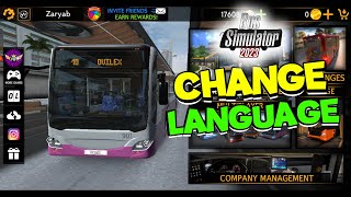 How to Change Language in Bus Simulator 2023