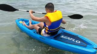 seaflo canoe kayak...in action