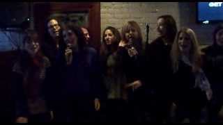 We Love You Sabine - Karaoke at Armida's - 2013-01-11 - We Are Family