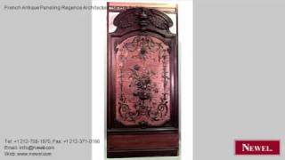 French Antique Paneling Regence Architectural Elements